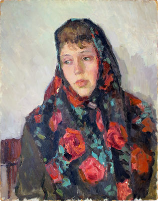 Рыбченкова Лора Борисовна. Девушка в шали